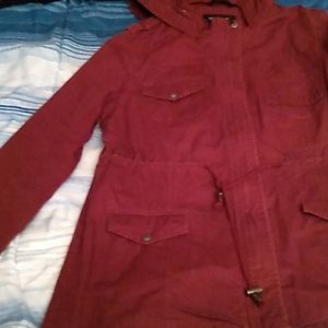 Maroon coat